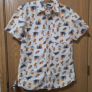 The North Face Men's Short Sleeve Shirt Baytrail Vintage Size Medium